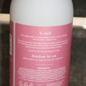 SALT OF THE EARTH 100% Natural Origin Lavender + Vanilla Deodrant Roll-On REFILL 525ml (upto 7x refills of 75ml)