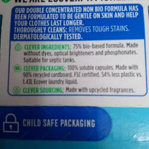 ecover double concentrated non bio laundry capsules (34)