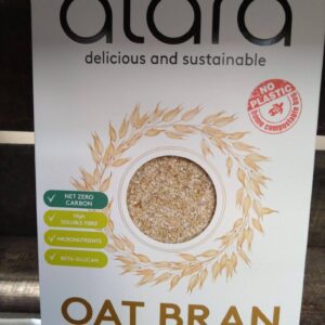 alara organic oat bran (650g)