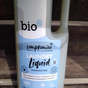 bio d laundry liquid fragrance free (1l)