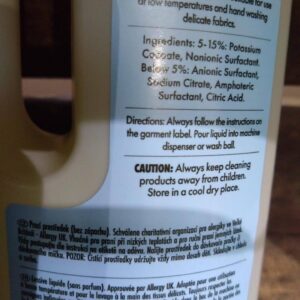 bio d laundry liquid fragrance free (1l)