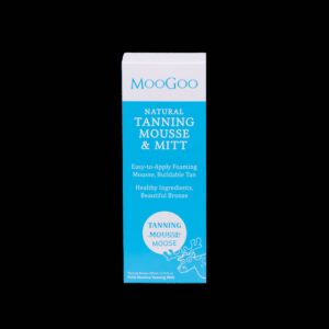 moogoo natural tanning mousse and mitt (200ml plus tanning mitt)
