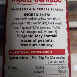 nourish organic macaroons festive orange (100g)