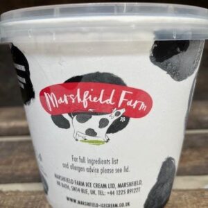 marshfield rum & raisin ice cream (1 litre)