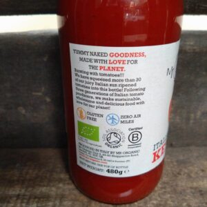 suma organic tomato puree (200g)