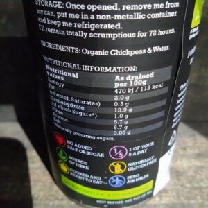 mr organic chickpeas (400g)