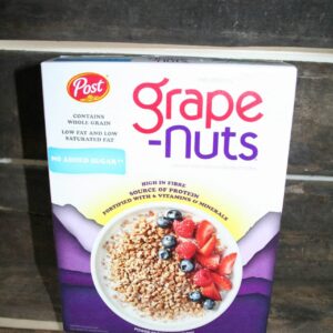 Post grape - nuts cereal
