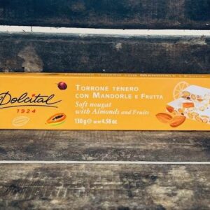 dolcital soft nougat with almonds and fruits (130g)