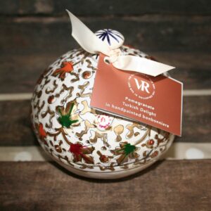 Pomegranate turkish delight