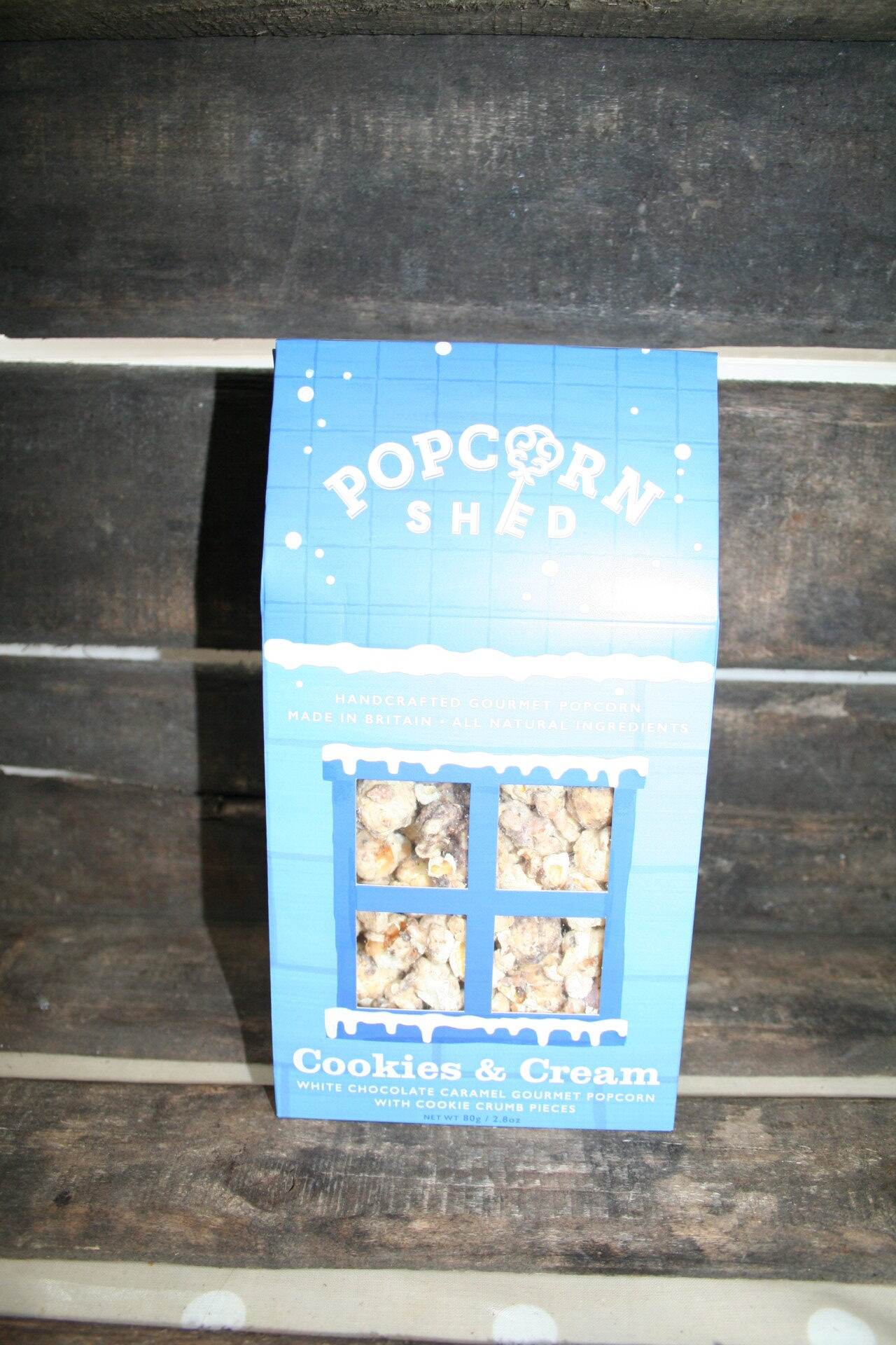 Popcorn Shed cookies & cream