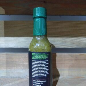 old duppy smoked hot sauce zesty jalapeno (150ml)