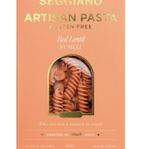red lentil fusilli